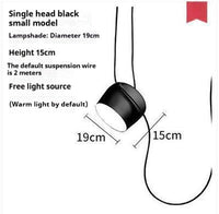 Modern Minimalist Chandelier Personality Restaurant Clothing Store